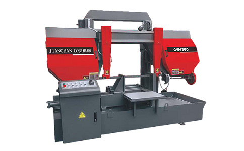 冷水江龙门带锯床运行中途停止切割产生的原因是什么？